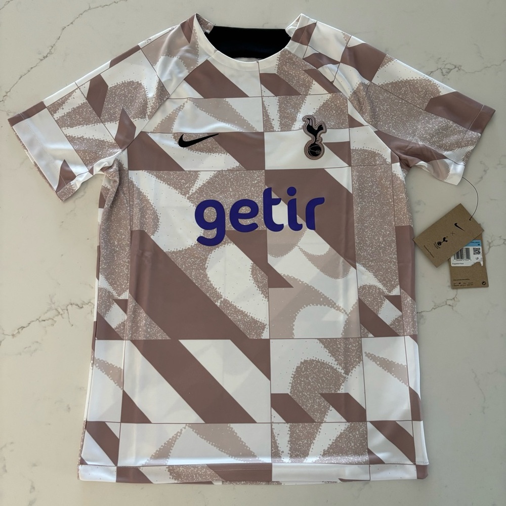 Nike Tottenham Hotspur Prematch Third Soccer Jersey Mens Size Medium